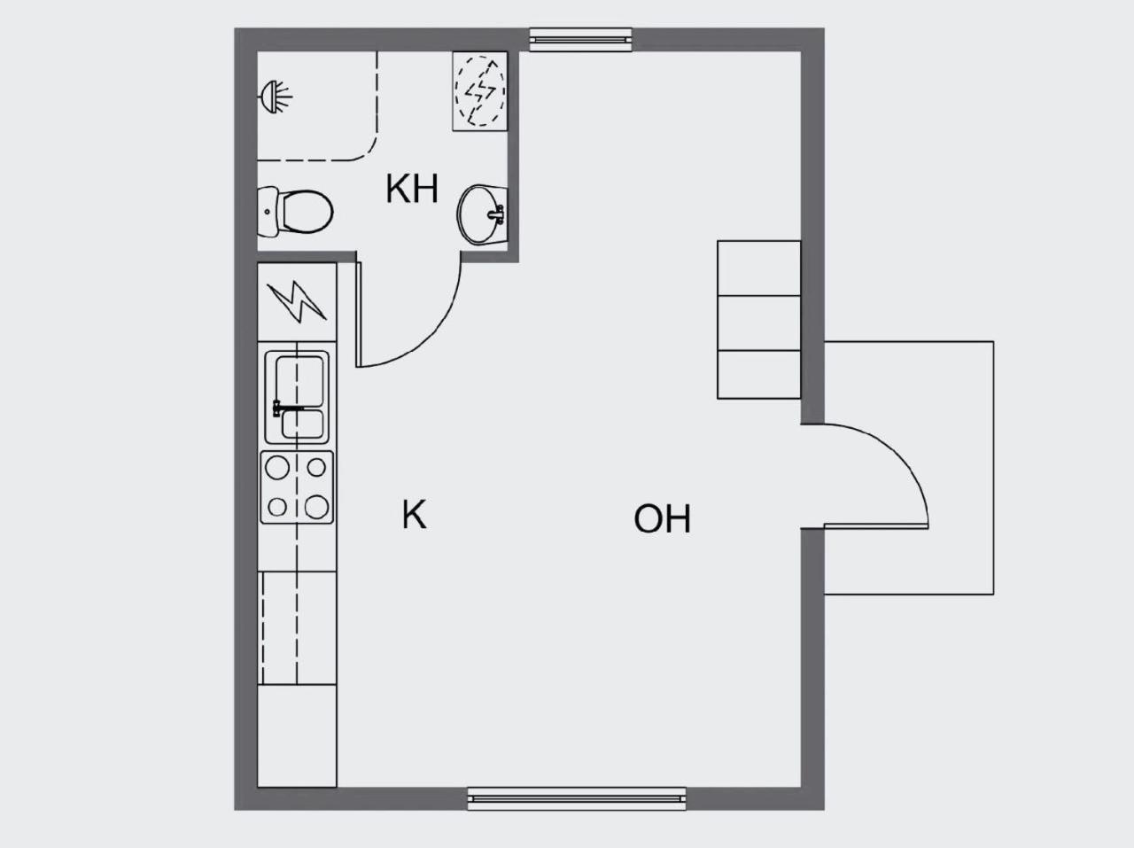 Апартаменты Lomayksioe C 3 Sotkamon Keskustassa Экстерьер фото